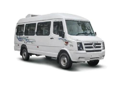 White AC Tempo Traveller